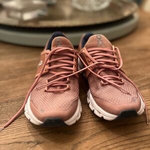 On Running Women's Coral Athletic Shoes